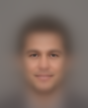 Average male face